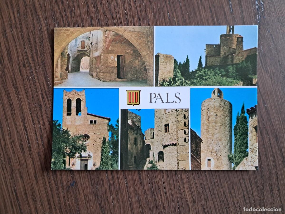 Postales: postal de Espa&ntilde;a, diferentes vistas de Pals, Costa Brava n&ordm; GE 2705.