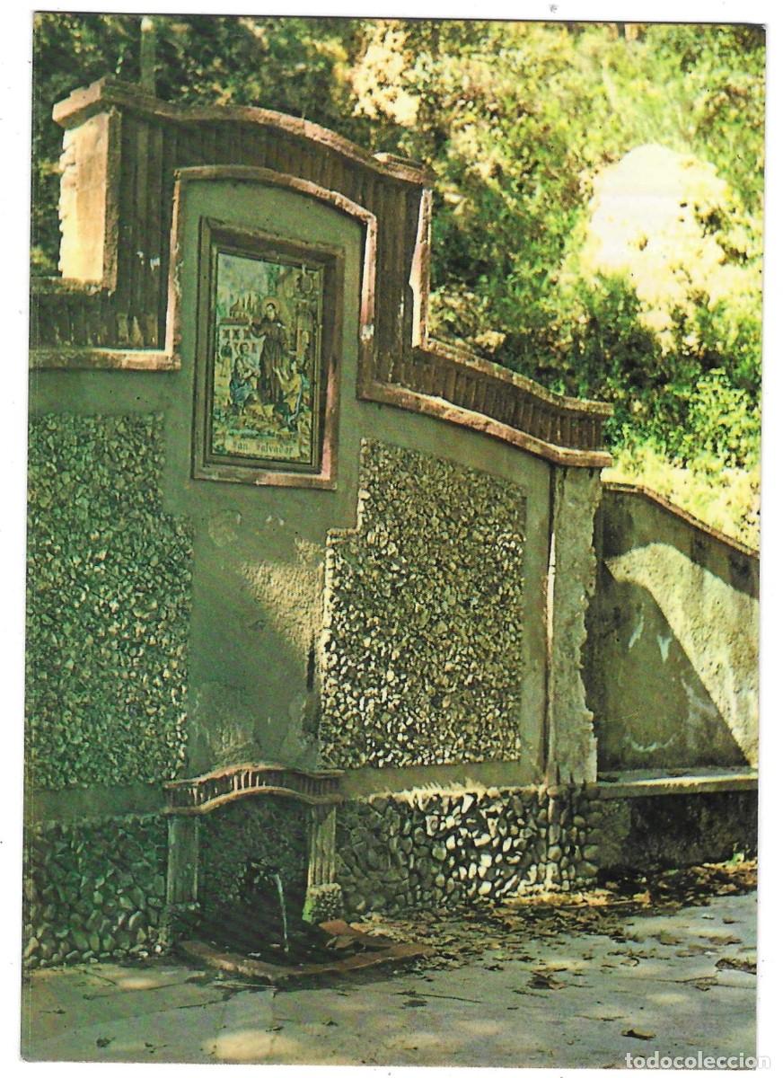 Postales: Postal Santa Coloma de Farnes. Gerona. Fuente de San Salvador. ref. 7-cat773