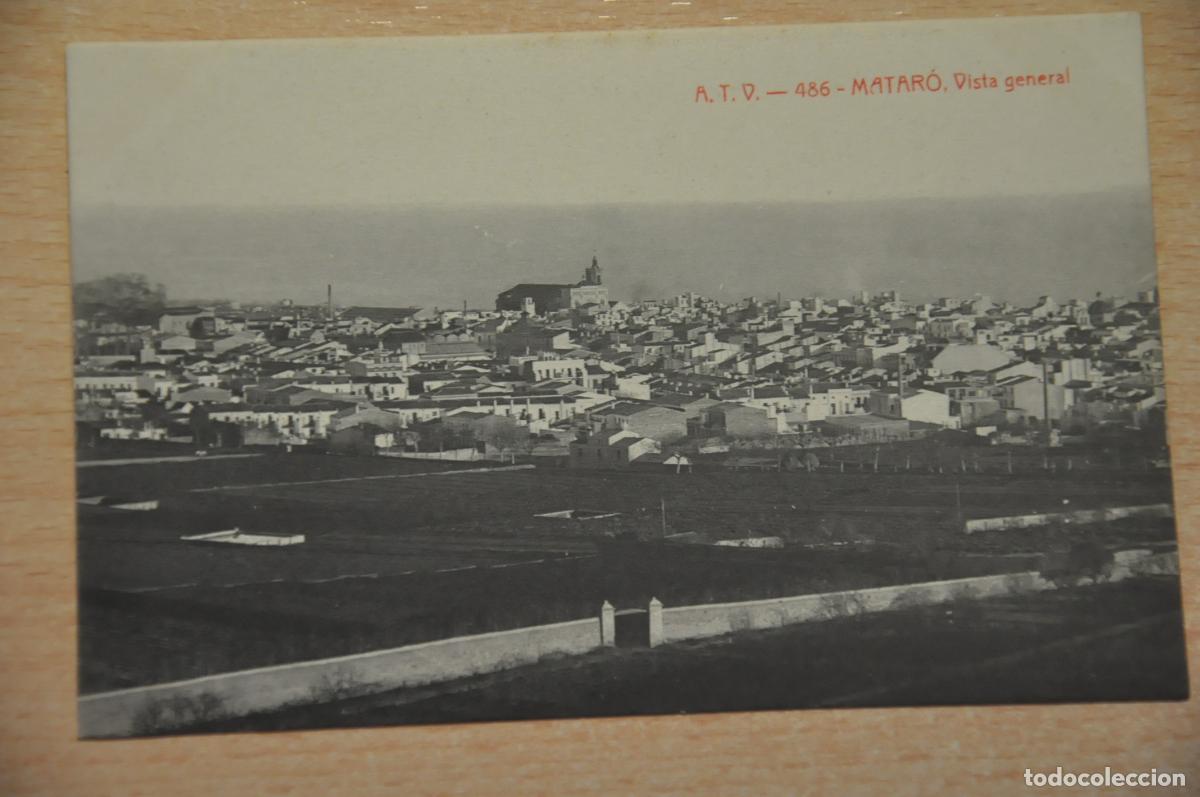 Postales: postal mataro, vista general atv 486