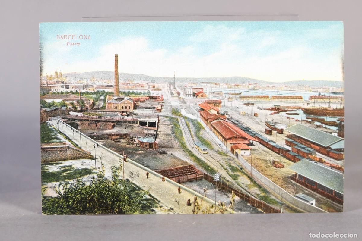 Postales: TARGETA POSTAL - PUERTO DE BARCELONA - Foto 1