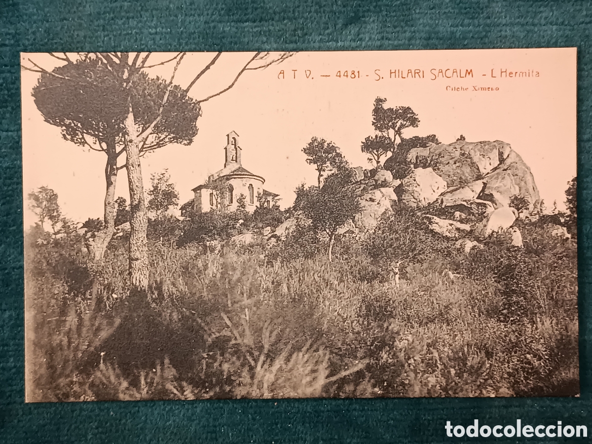 Postales: A.T.V. 4481. S. HILARI SACALM. L Hermita