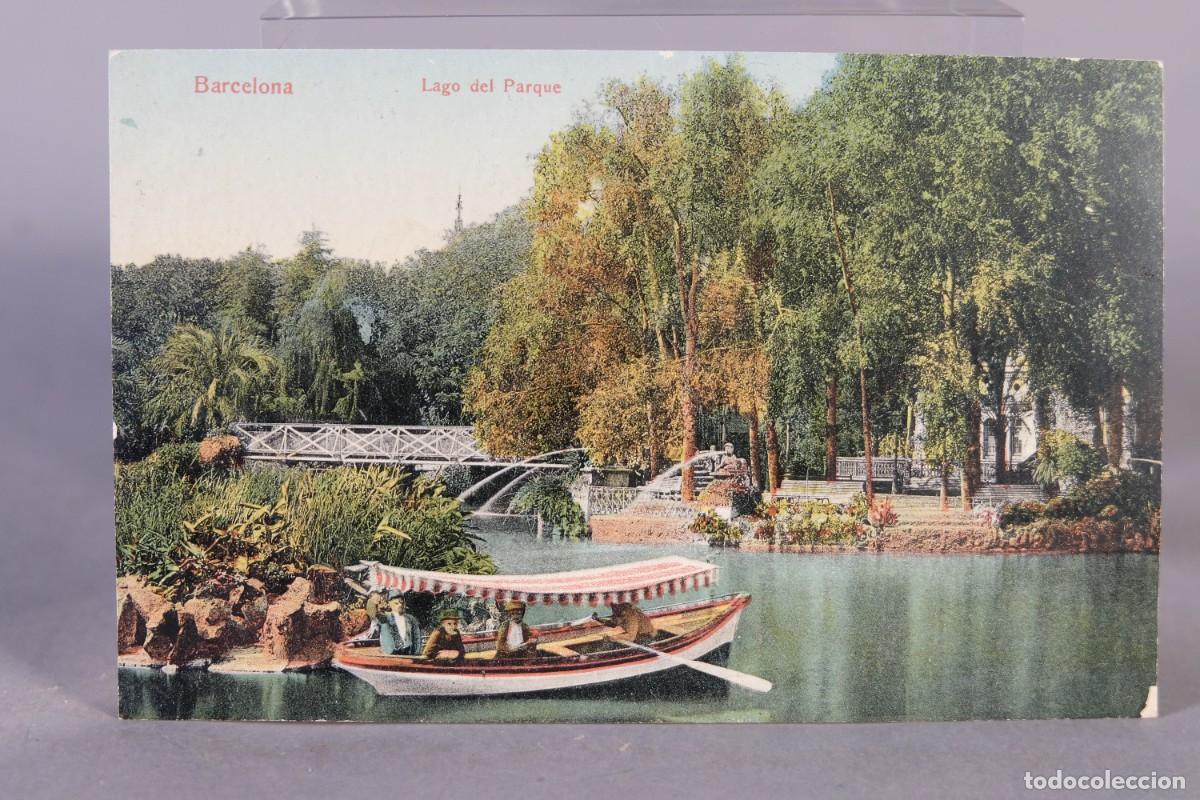 Postales: TARGETA POSTAL - LAGO DEL PARQUE - Foto 1