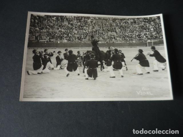 Postales: TARRAGONA PLAZA DE TOROS CHARLOTADA COMPA&Ntilde;IA DE JUAN FEITO POSTAL FOTOGRAFICA VIDAL FOTOGRAFO