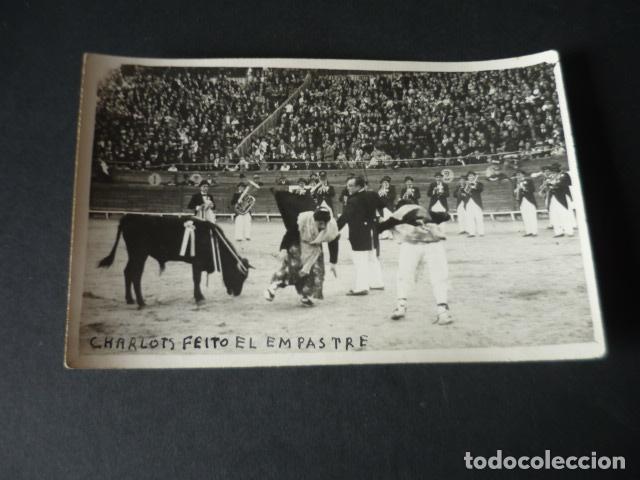 Postales: TARRAGONA PLAZA DE TOROS CHARLOTADA COMPA&Ntilde;IA DE JUAN FEITO POSTAL FOTOGRAFICA CAIRO FOTOGRAFO