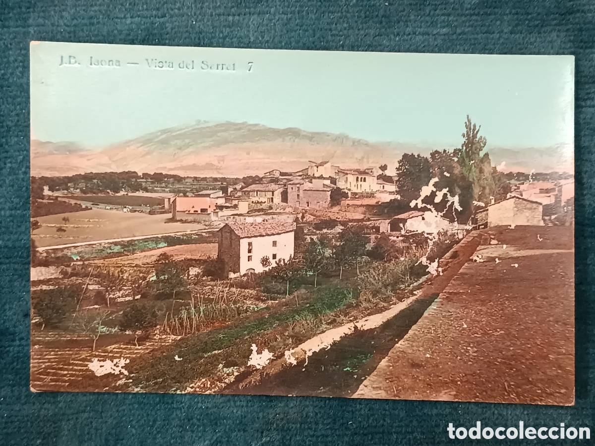 Postales: J.B. Isona. Vista del Sarrat 7