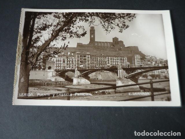 Postkarten: LERIDA PUENTE Y CASTILLO PRINCIPAL POSTAL FOTOGRAFICA