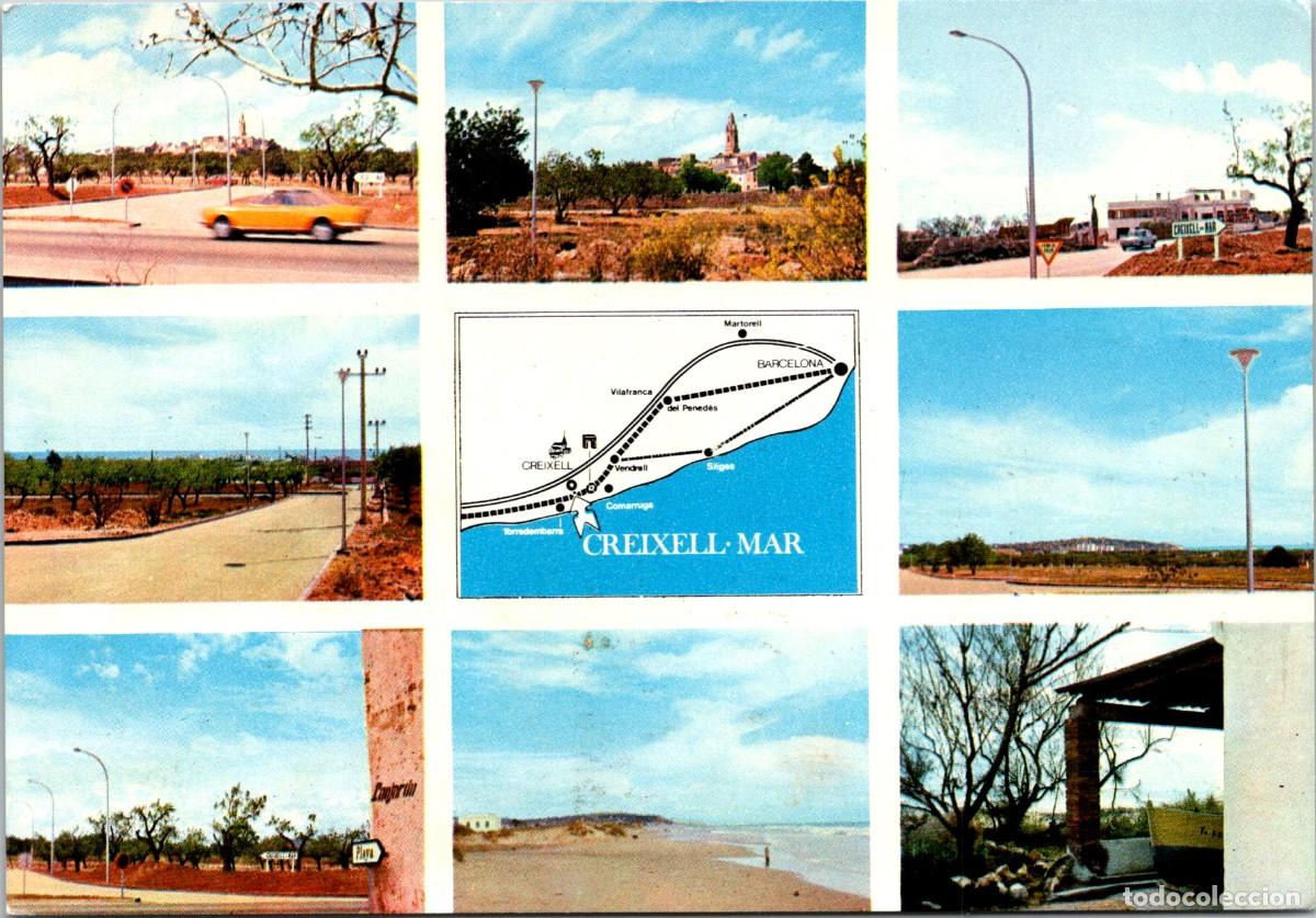 Postales: Creixell Mar - Promoci&oacute;n Arusa - Parcelas por 1.500 Pras. al mes - Bergas - 153x106mm
