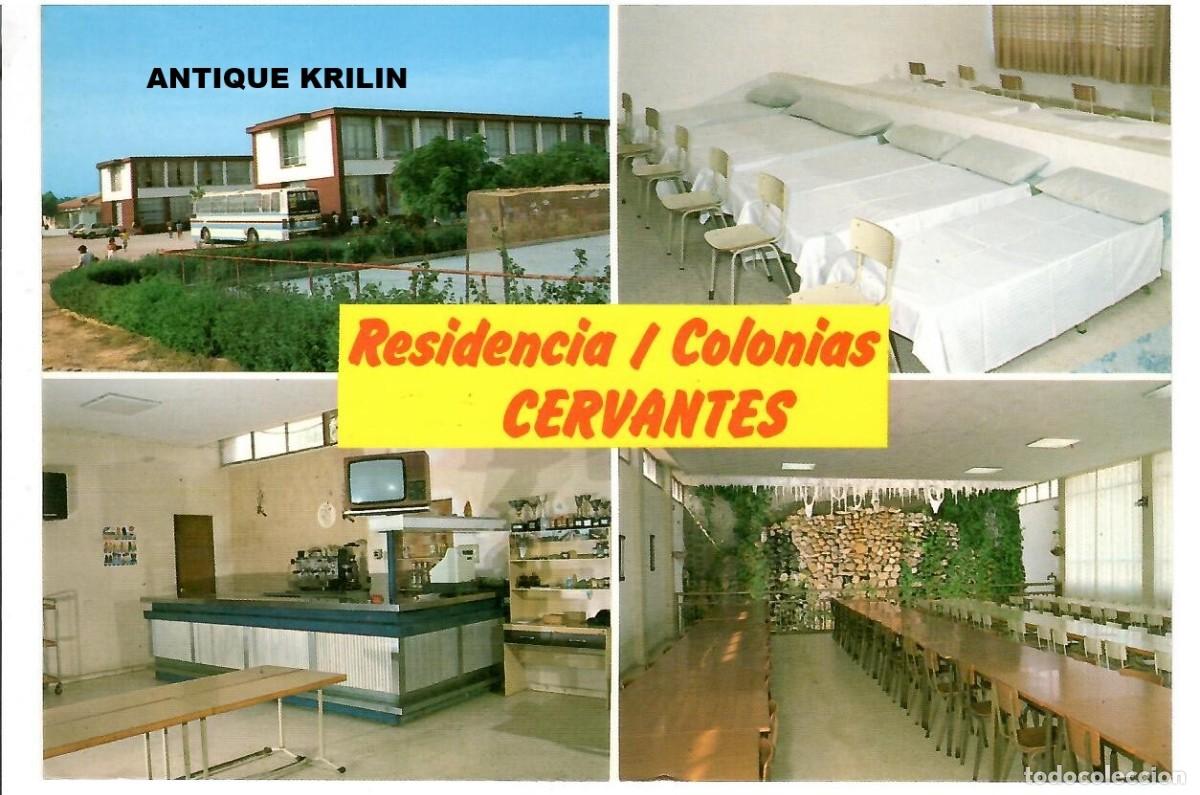 Postales: AMPOSTA / RESIDENCIA Y COLONIAS CERVANTES / EDICION RAYMOND / SIN FRANQUEAR
