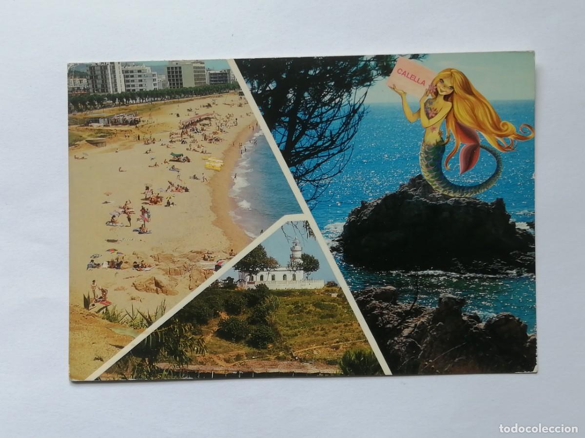 Postales: POSTAL 18467 MAT.1973-COSTA URRUCHI 687 CALELLA DE LA COSTA BARCELONA MULTIVISTAS FARO