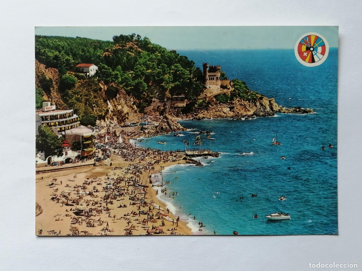 Postales: POSTAL 18464 MAT.1976-FACSA 180 LLORET DE MAR GIRONA SA CALETA Y CASTILLO