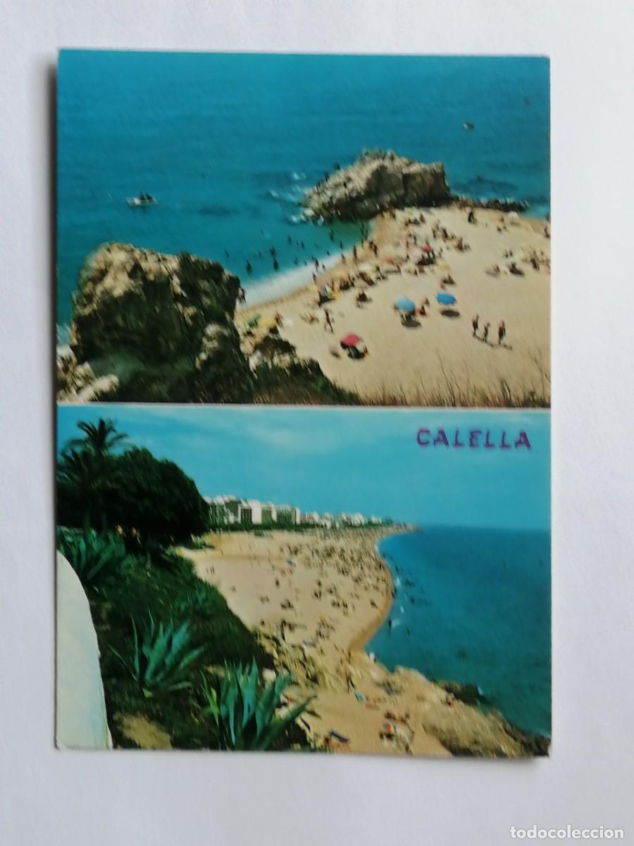 Postales: POSTAL 18452 MAT.1990-C.IBARZ-288 CALELLA BARCELONA ROCA GROSSA Y PLAYA