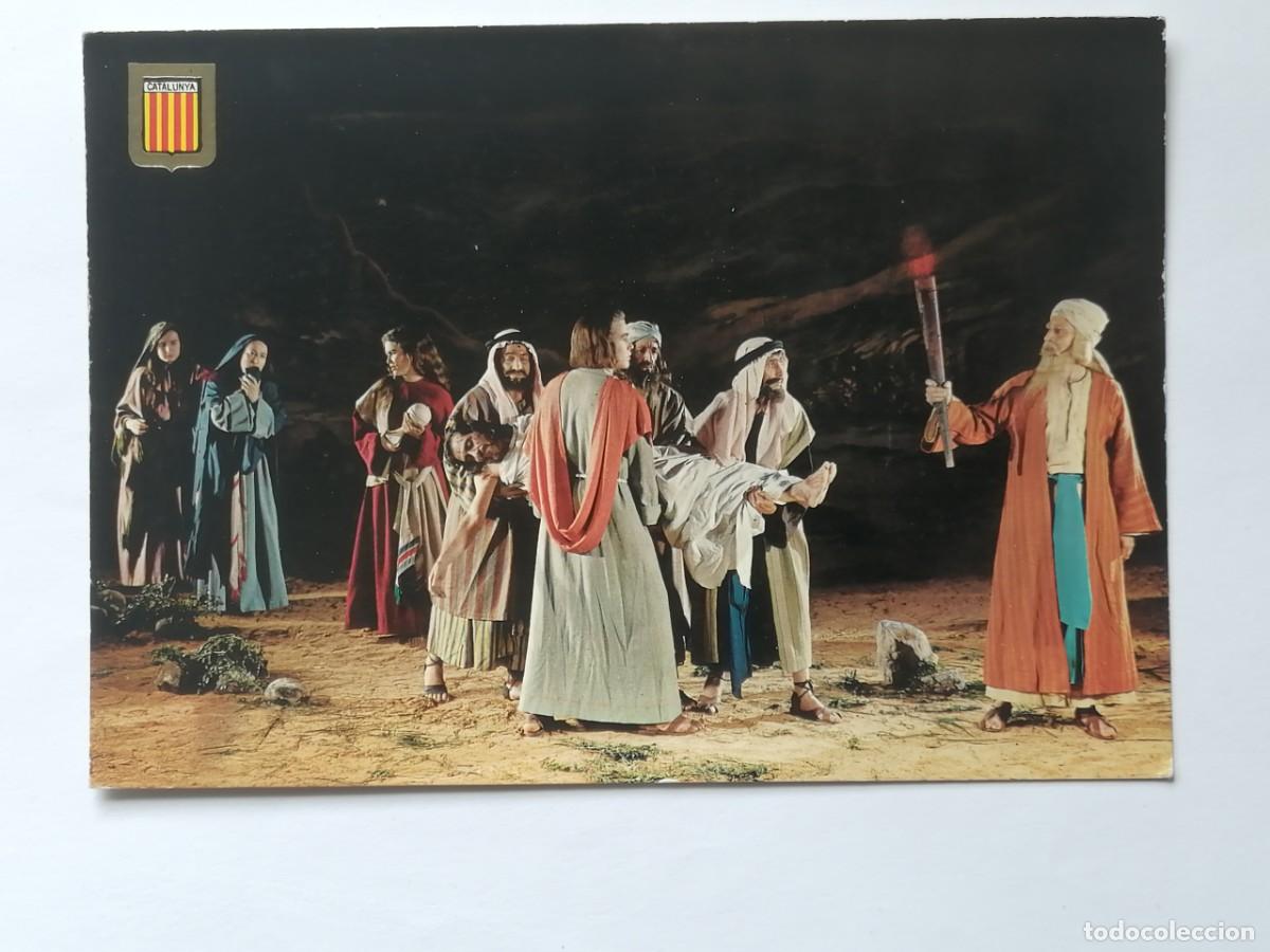 Postales: POSTAL 18441 NUEVA-SOBERANAS ESUDO ORO 1157 PASSIO OLESA MONSERRAT BARCELONA -RELIGION FIESTA