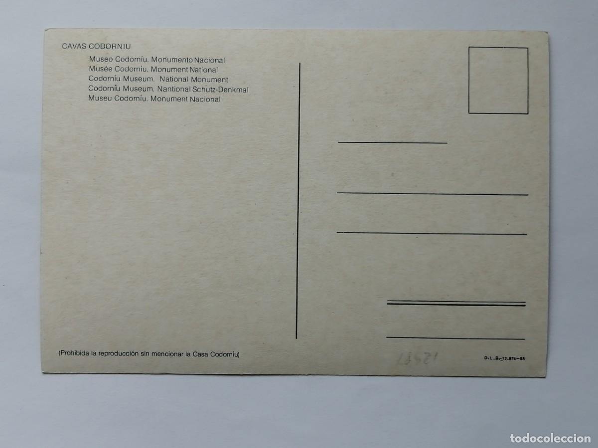 Postales: POSTAL 18421 NUEVA-CAVAS CODORNIU -BEBIDA - Foto 2