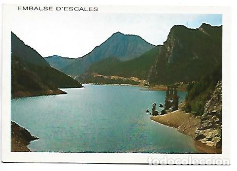 Postales: L&acute;EMBASSAMENT D&acute;ESCALES I DESPULLES DEL MONESTIR DE LAVAIX.- PONT DE SUERT / LLEIDA
