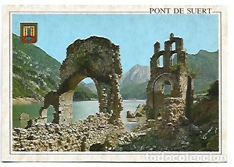 Postales: RUINES ROMANIQUES DEL MONESTIR DE LAVAIX.- PONT DE SUERT / LLEIDA
