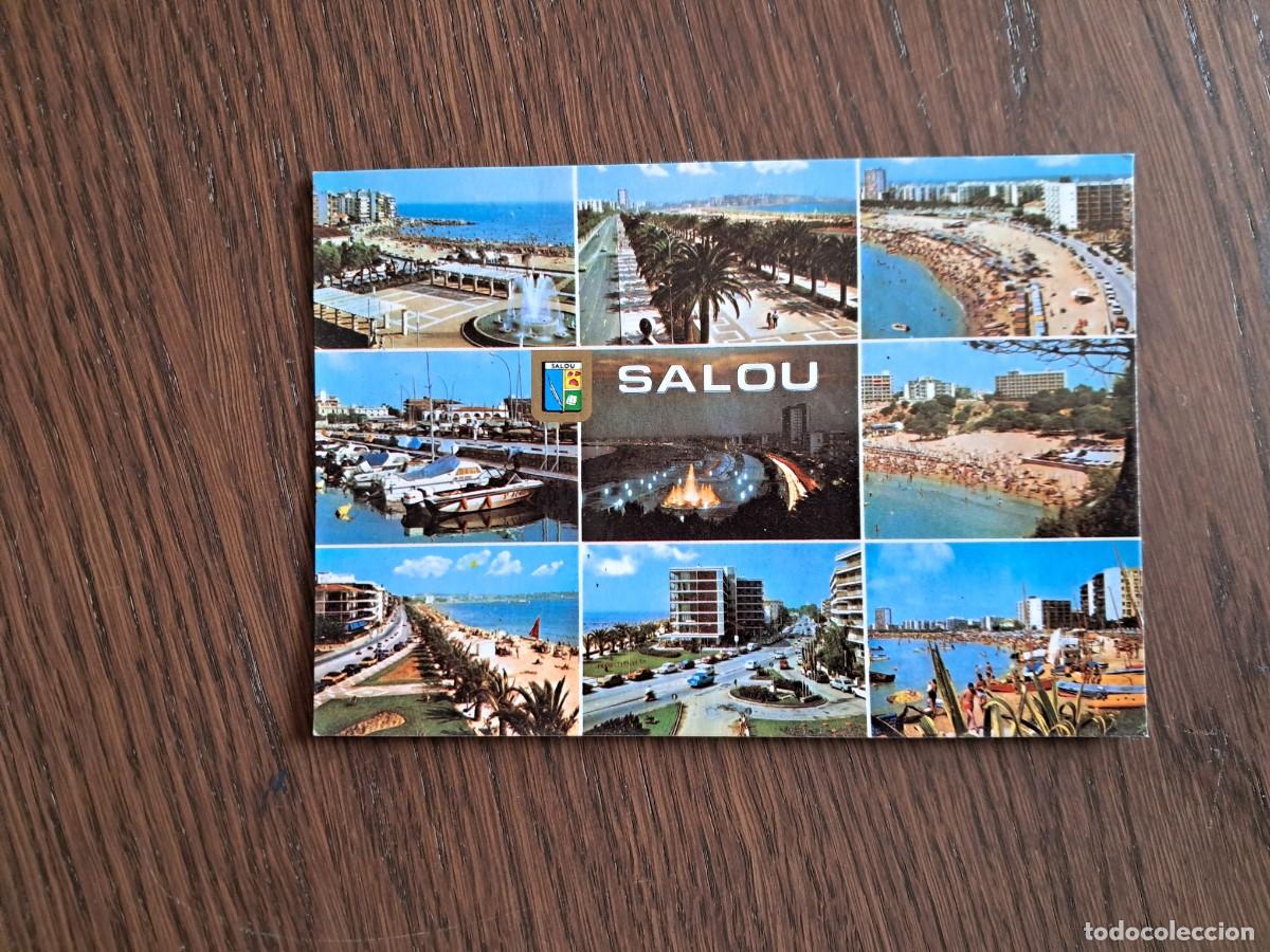 Postales: postal de Espa&ntilde;a, diferentes vistas de Salou, Costa daurada n&ordm; 27. escrita.