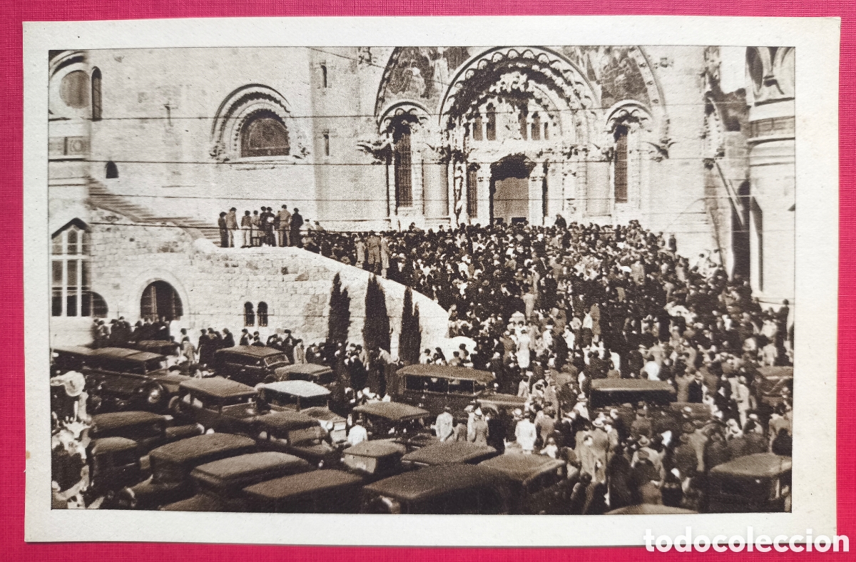 Postales: TIBIDABO BENDICI&Oacute;N TEMPLO POSTAL 1934