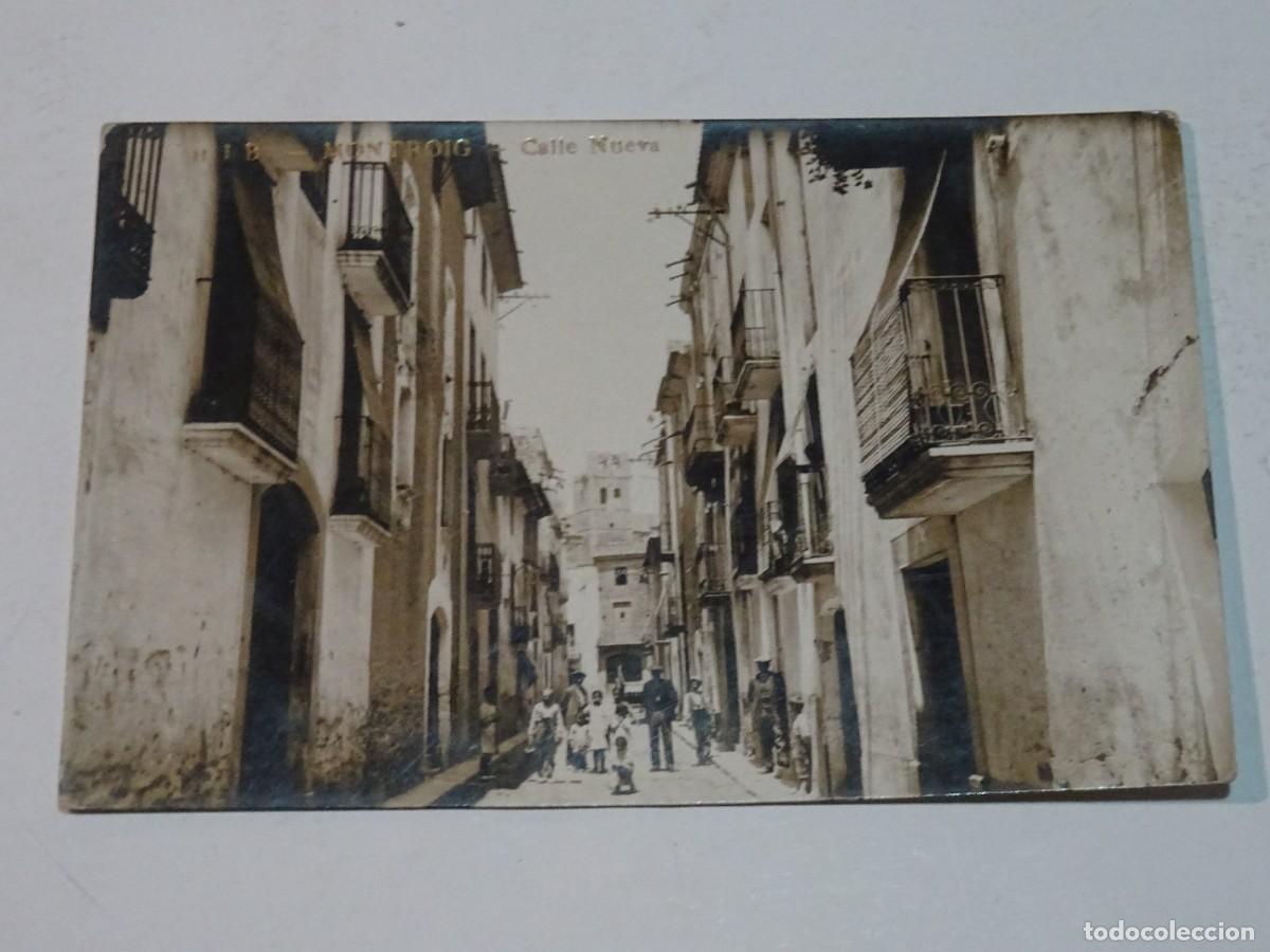 Postales: 11 JB MONTROIG - CALLE NUEVA - FOTOGR&Aacute;FICA