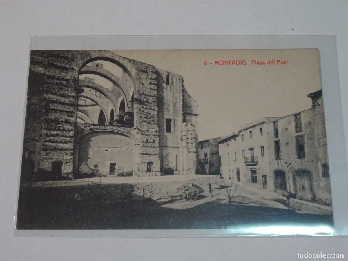 Postales: 6 MONTROIG - PLAZA DE FORT - 8686 FOT. THOMAS
