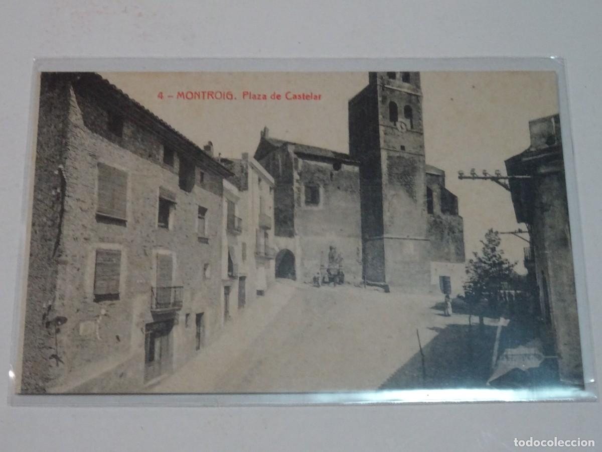 Postales: 4 MONTROIG - PLAZA DE CASTELAR - 8684 FOT. THOMAS
