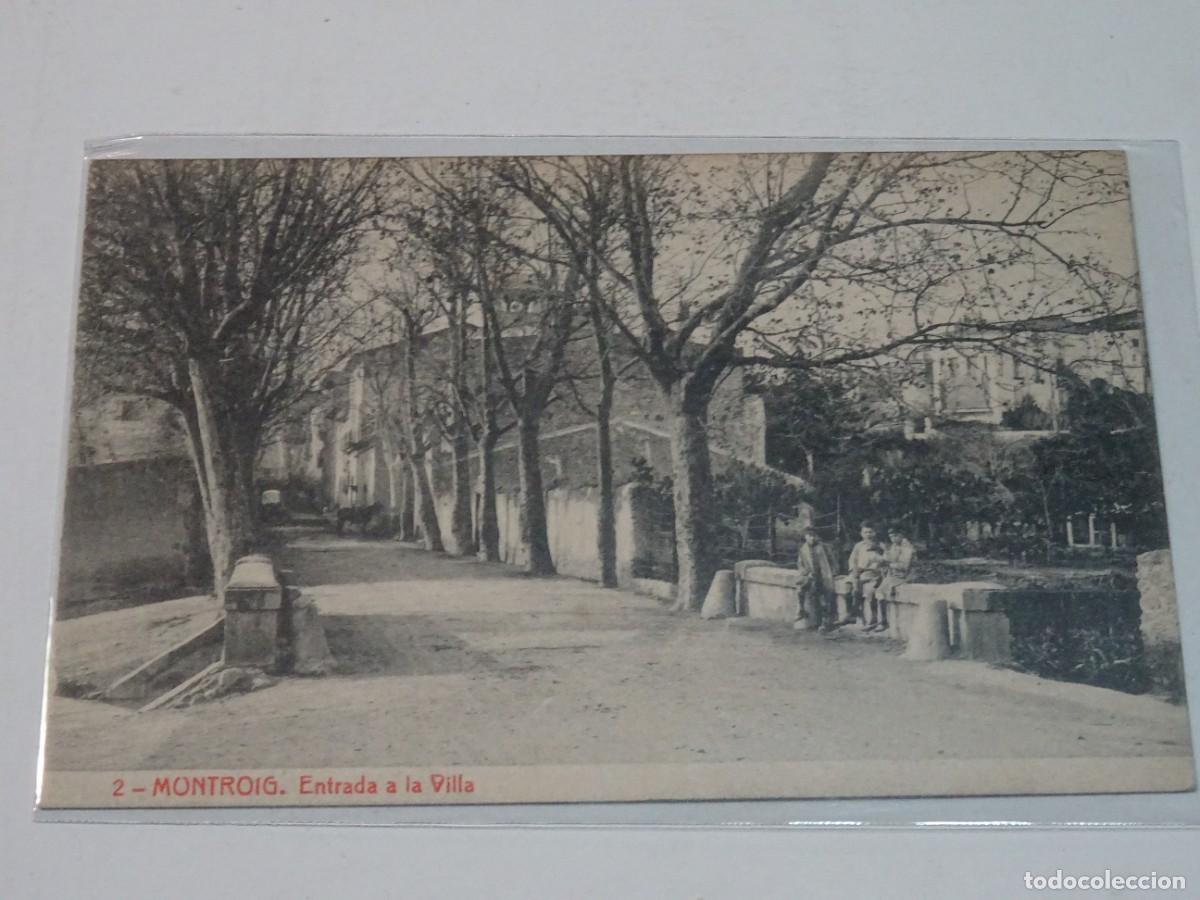Postales: 2 MONTROIG - ENTRADA A LA VILLA - 8682 FOT. THOMAS
