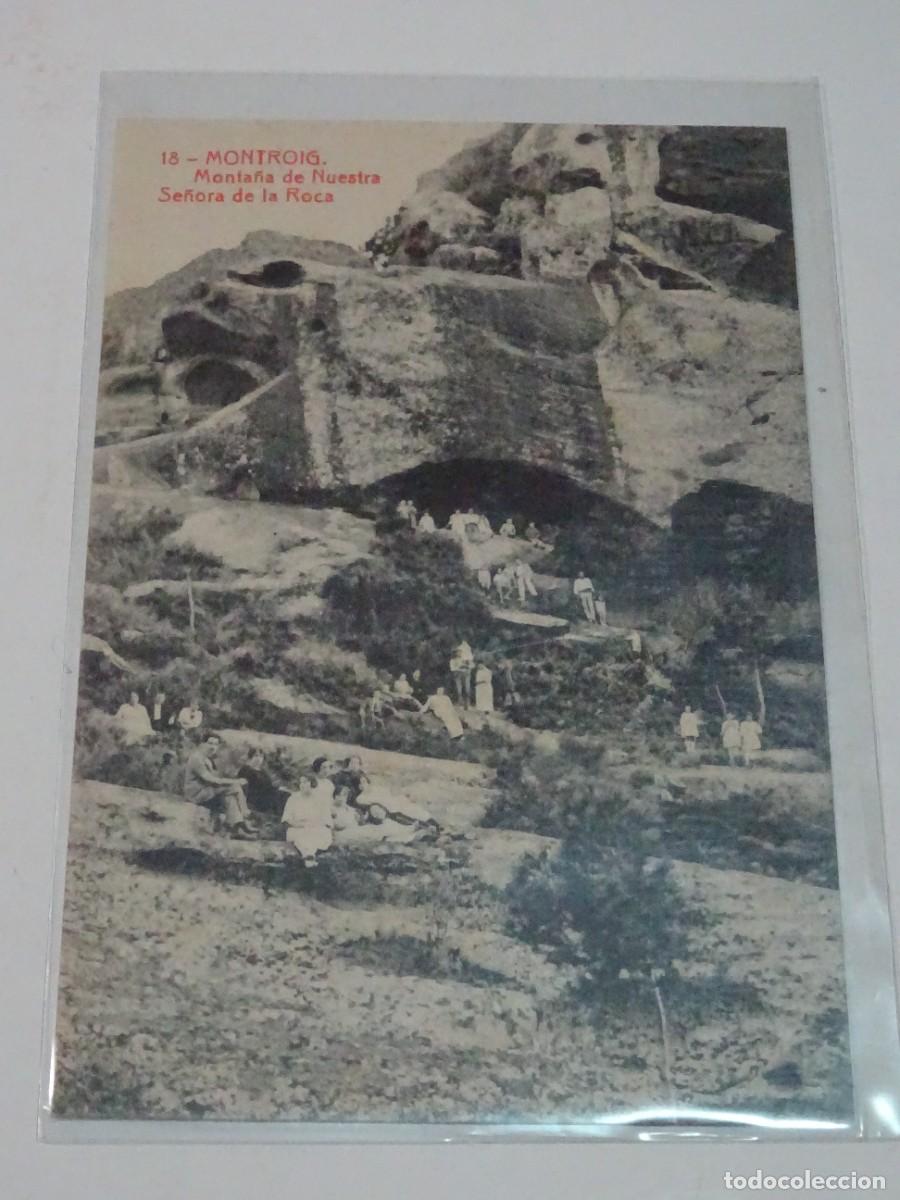 Postales: 12 MONTROIG - MONTA&Ntilde;A DE NUESTRA SE&Ntilde;ORA DE LA ROCA - 8698 FOT. THOMAS