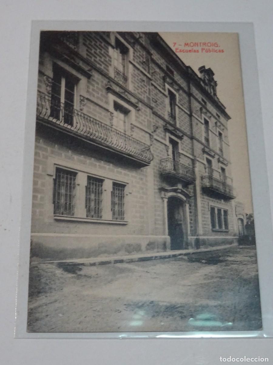Postales: 7 MONTROIG - ESCUELAS P&Uacute;BLICAS - 8687 FOT. THOMAS
