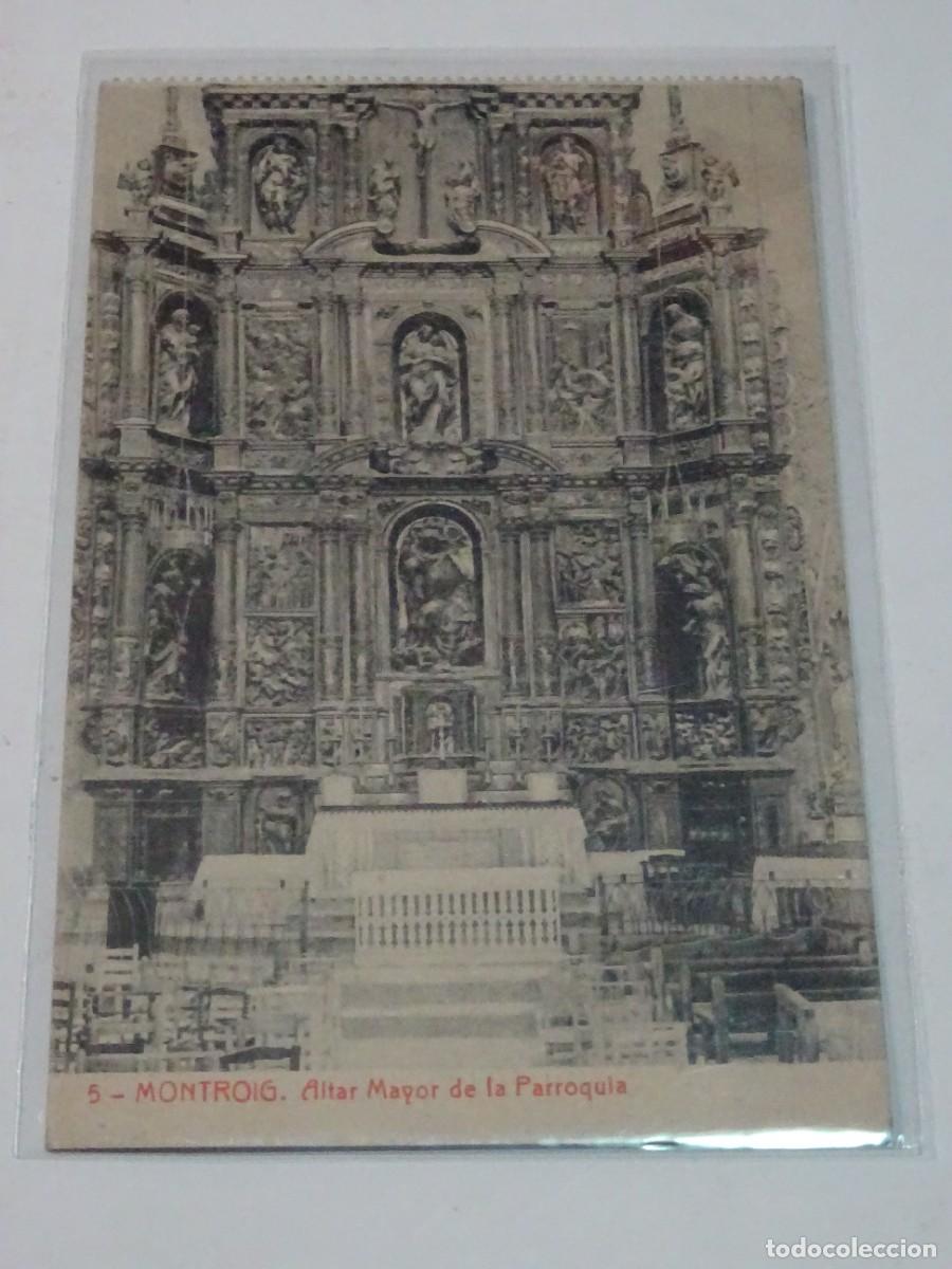 Postales: 5 MONTROIG - ALTAR MAYOR DE LA PARROQUIA - 8685 FOT. THOMAS