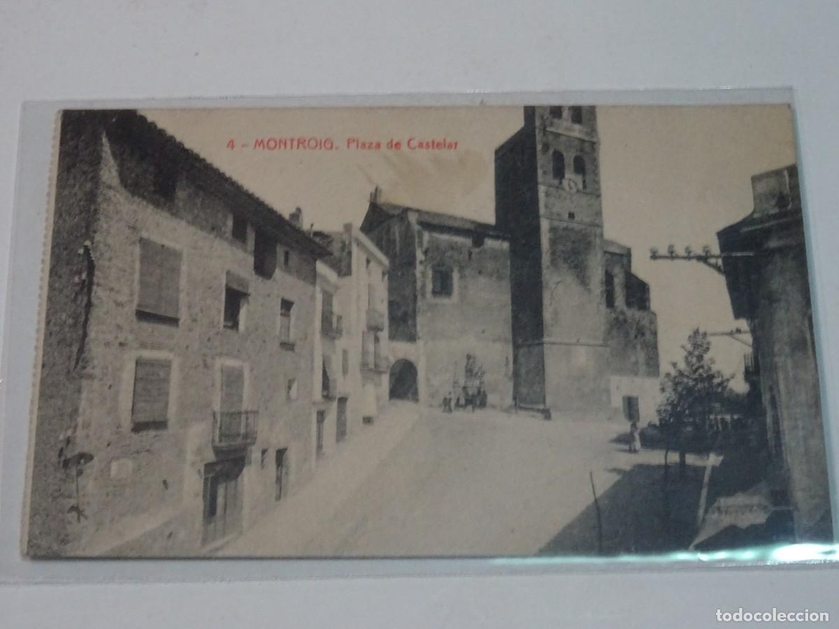 Postales: 4 MONTROIG - PLAZA DE CASTELAR - 8684 FOT. THOMAS