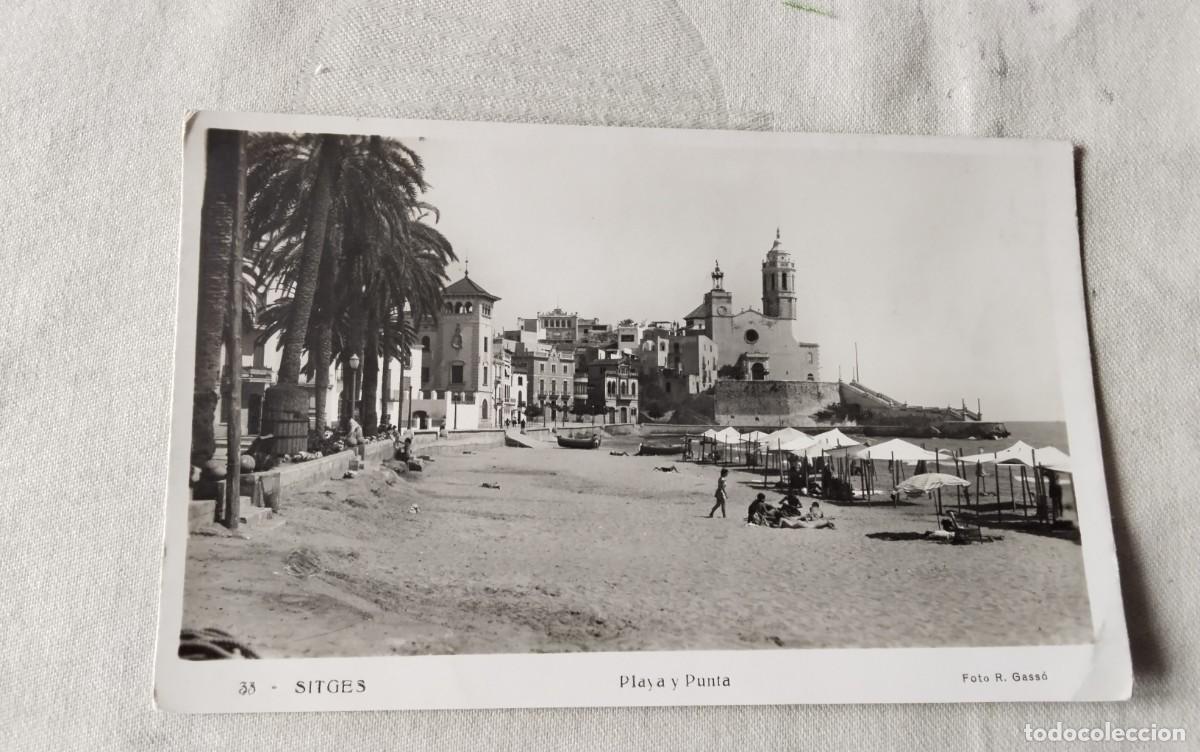 Postales: SITGES , POSTAL ANTIGUA , BLANCO Y NEGRO - Foto 1