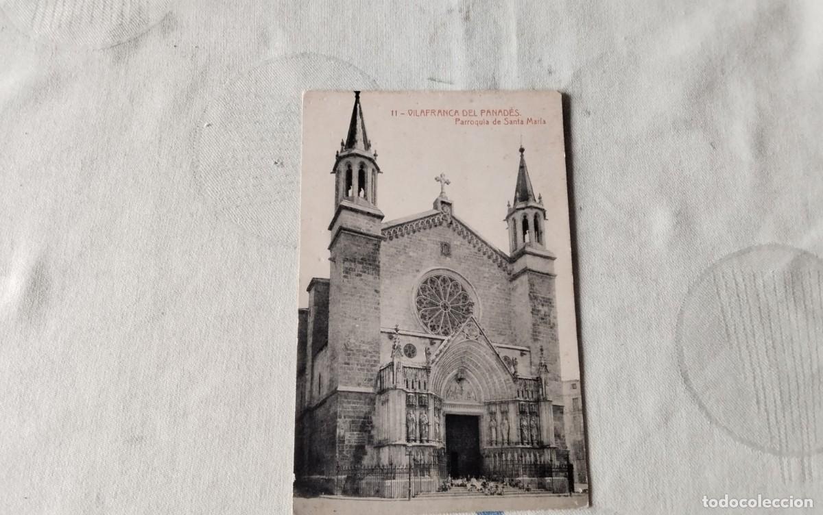 Postales: VILAFRANCA DEL PENEDES , POSTAL ANTIGUA , BLANCO Y NEGRO