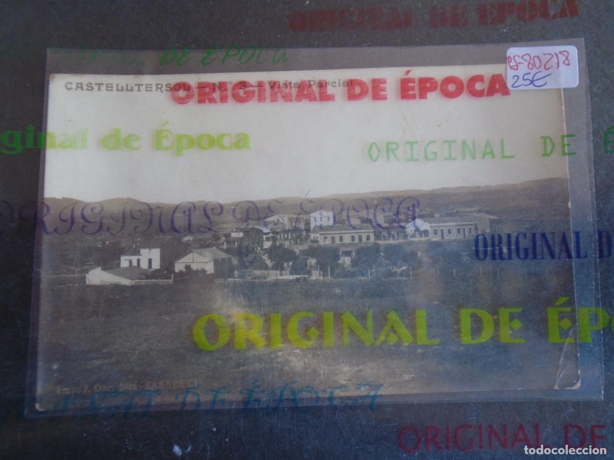 Postales: (PS-80218)POSTAL FOTOGRAFICA DE CASTELLTERSOL-VISTA PARCIAL.N&ordm;3 OBRADORS