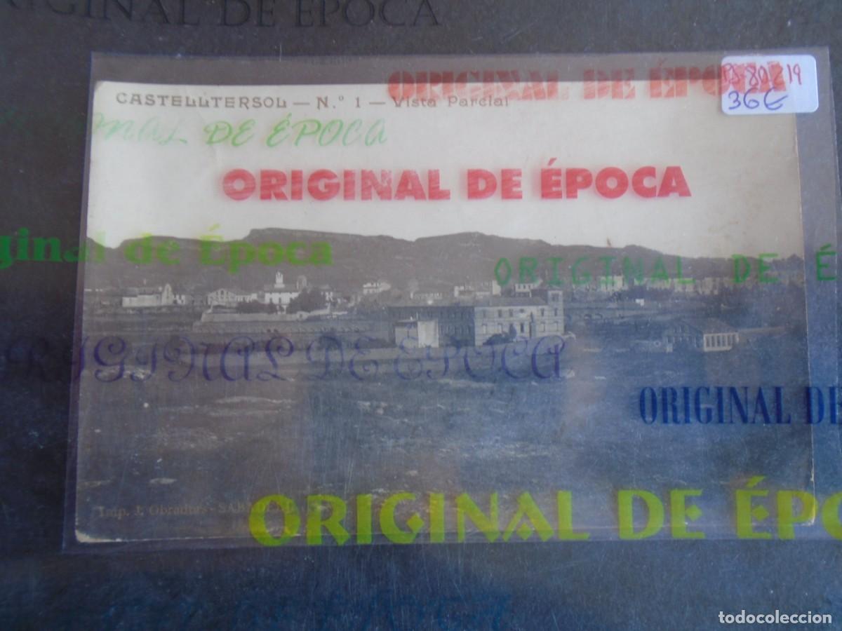 Postales: (PS-80219)POSTAL FOTOGRAFICA DE CASTELLTERSOL-VISTA PARCIAL.N&ordm;1 OBRADORS