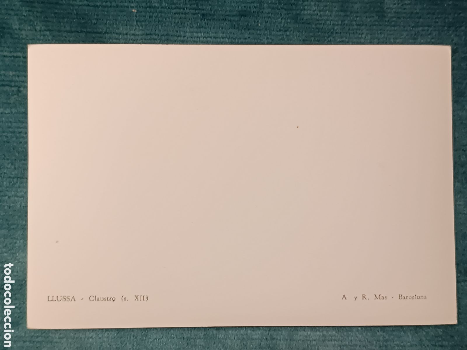 Postales: LLUSSA. Claustro (s. XII). Llu&ccedil;&agrave; - Foto 2
