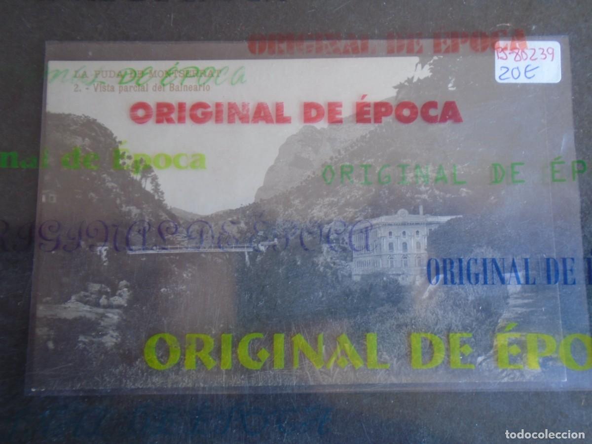 Postales: (PS-80239)POSTAL FOTOGRAFICA DE LA PUDA DE MONTSERRAT-VISTA PARCIAL DEL BALNEARIO