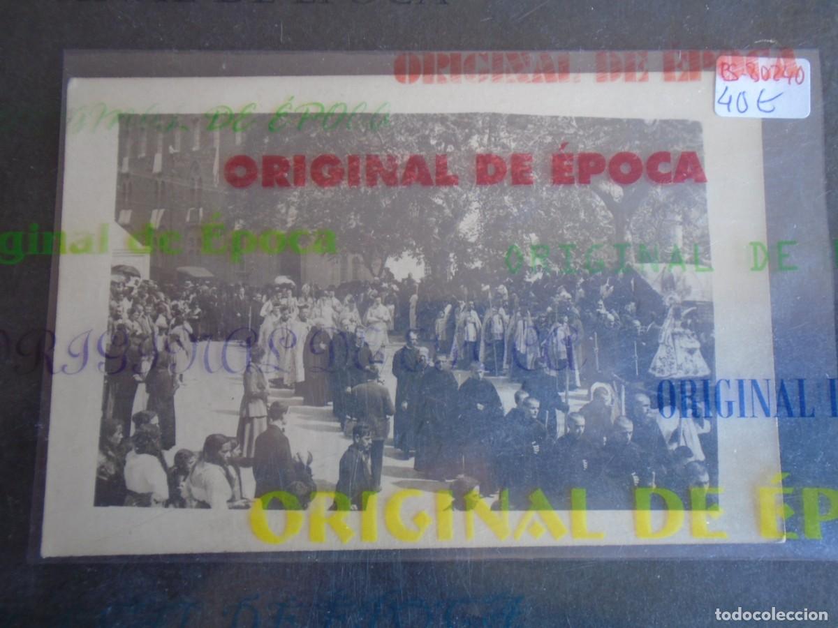 Postales: (PS-80240)POSTAL FOTOGRAFICA DE MONTSERRAT-PROCESION.FOTO BILBENY