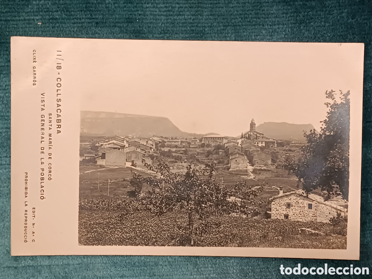 Postales: 11/18 COLLSACABRA. Santa Maria de Corc&oacute;