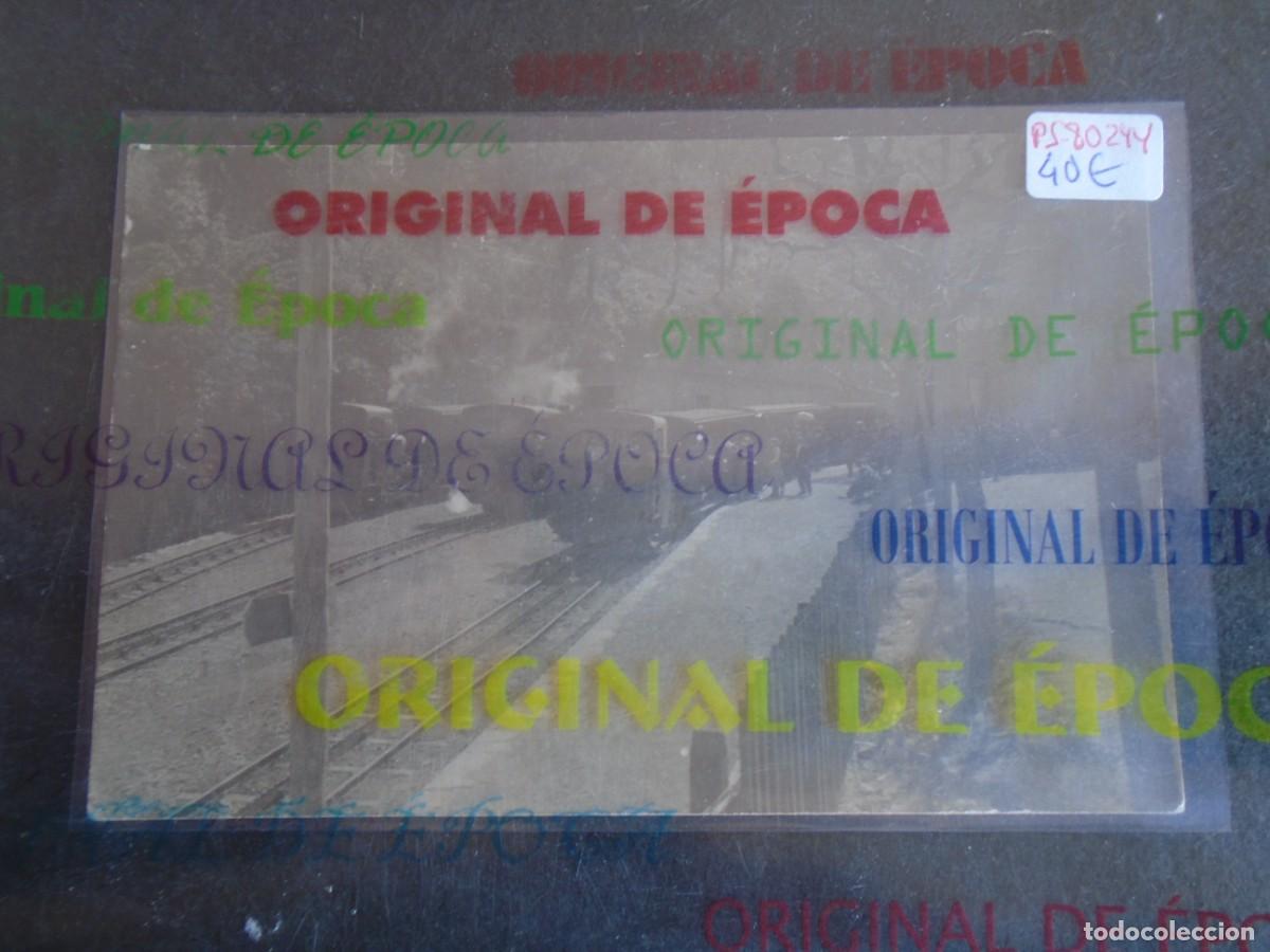Postales: (PS-80244)POSTAL FOTOGRAFICA DESCONOCIDA-ESTACION DE FERROCARRIL