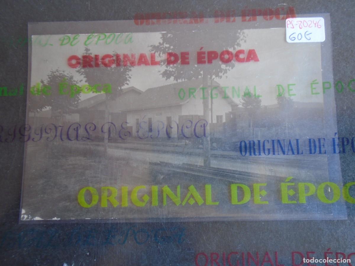 Postales: (PS-80246)POSTAL FOTOGRAFICA DESCONOCIDA-ESTACION DE FERROCARRIL