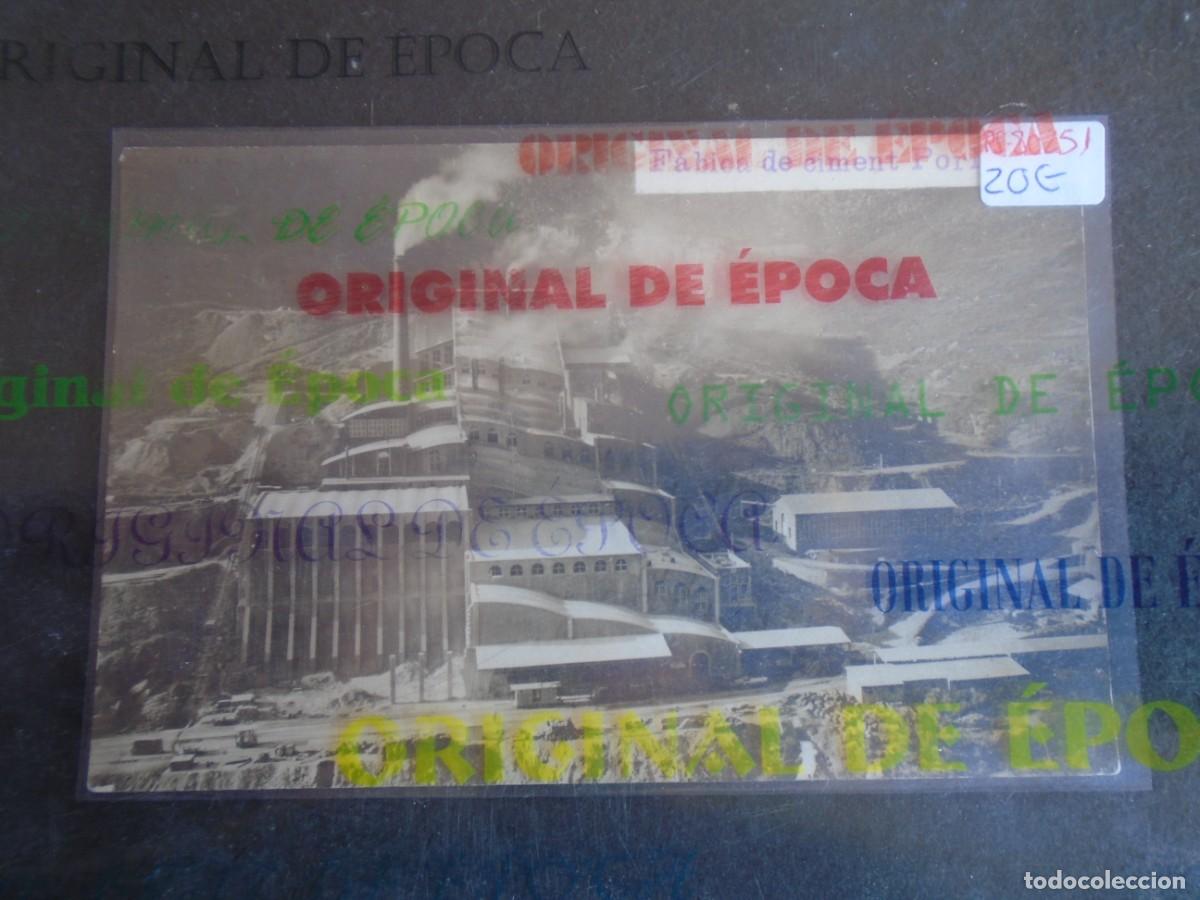 Postales: (PS-80251)POSTAL FOTOGRAFICA DE POBLA DE LILLET-FABRICA DE CIMENT PORTLAND