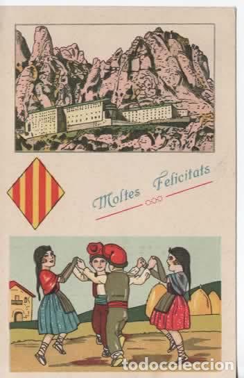 Postales: BARCELONA MONTSERRAT ESCRITA SEGUNDA REPUBLICA