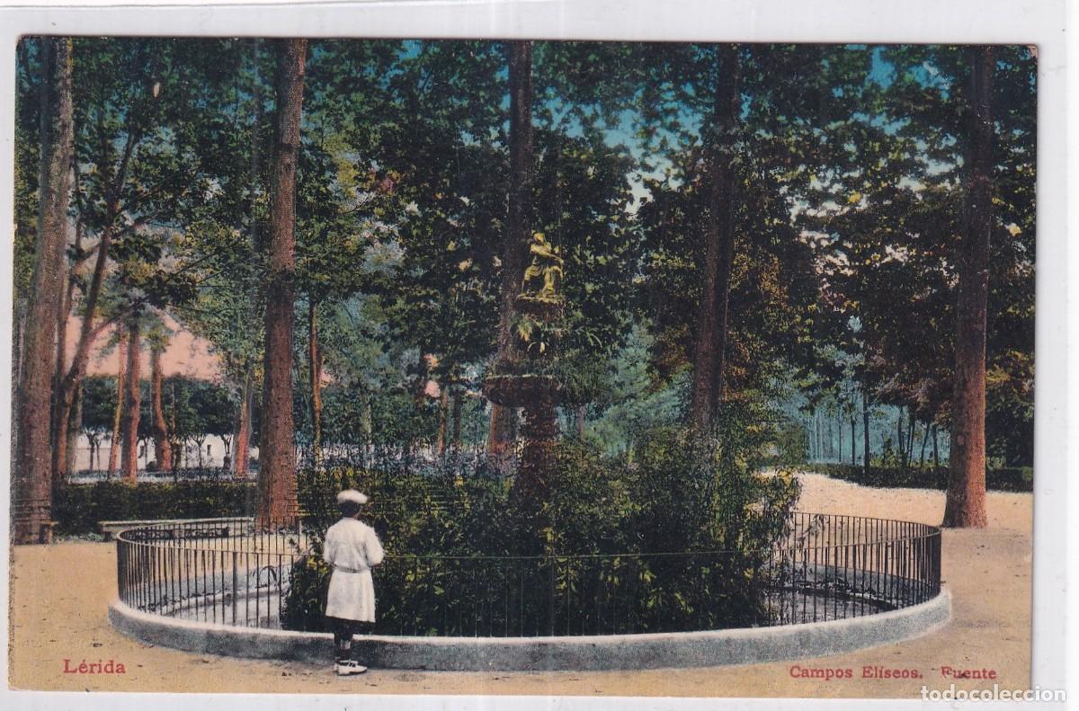 Cartes Postales: L&eacute;rida. Campos Eliseos Puente. Escrita. Sin circular. 106770