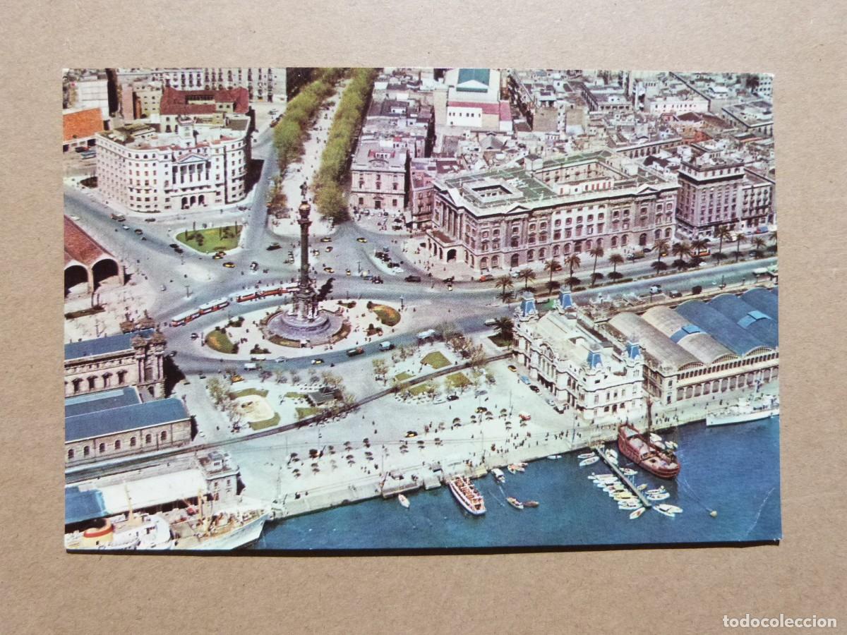 Postales: Postal de Barcelona - Vista aerea de la Puerta de la Paz