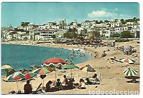 Postales: PLAYA / BEACH.- SAN POL DE MAR.- BARCELONA