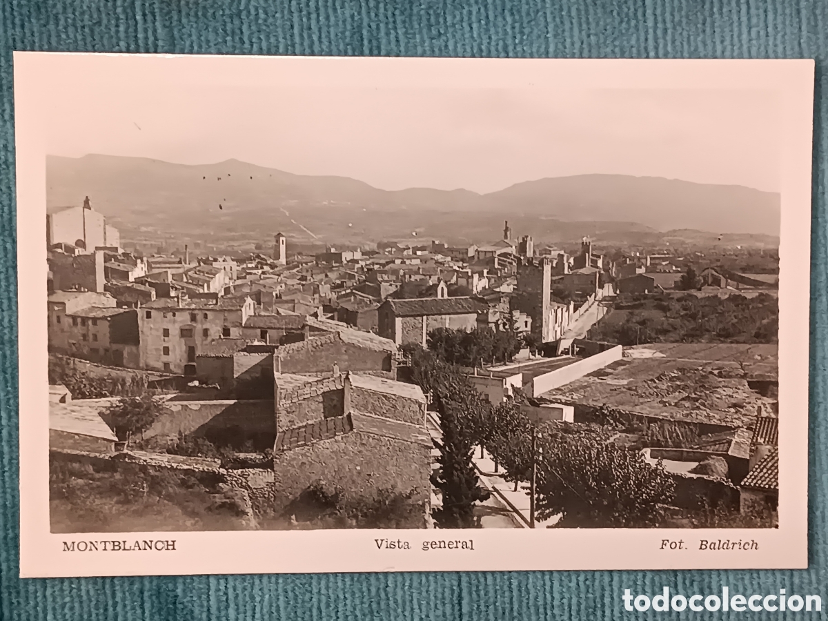 Postales: MONTBLANCH. Vista general. Montblanc