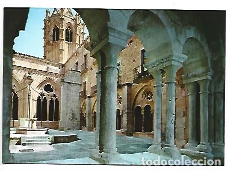 Postales: PERSPECTIVA DEL CLAUSTRO.- MONASTERIO DE SANTA MARIA DE VALLBONA / LLEIDA