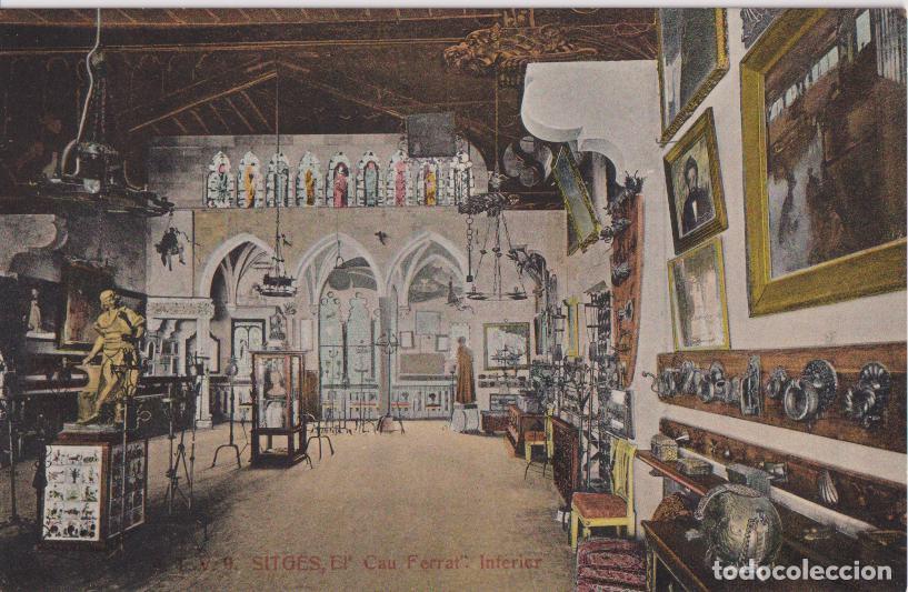 Postales: SITGES (BARCELONA) EL CAU FERRAT, INFERIOR - S/C