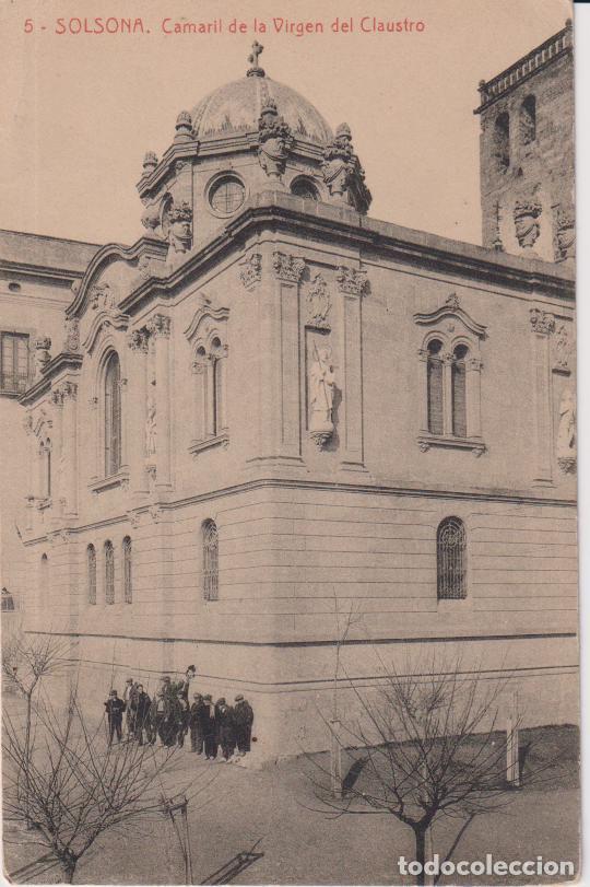 Postales: SOLSONA (LLEIDA) CAMARIL DE LA VIRGEN DEL CLAUSTRO - FOTOTIPIA THOMAS N&ordm;5 - S/C