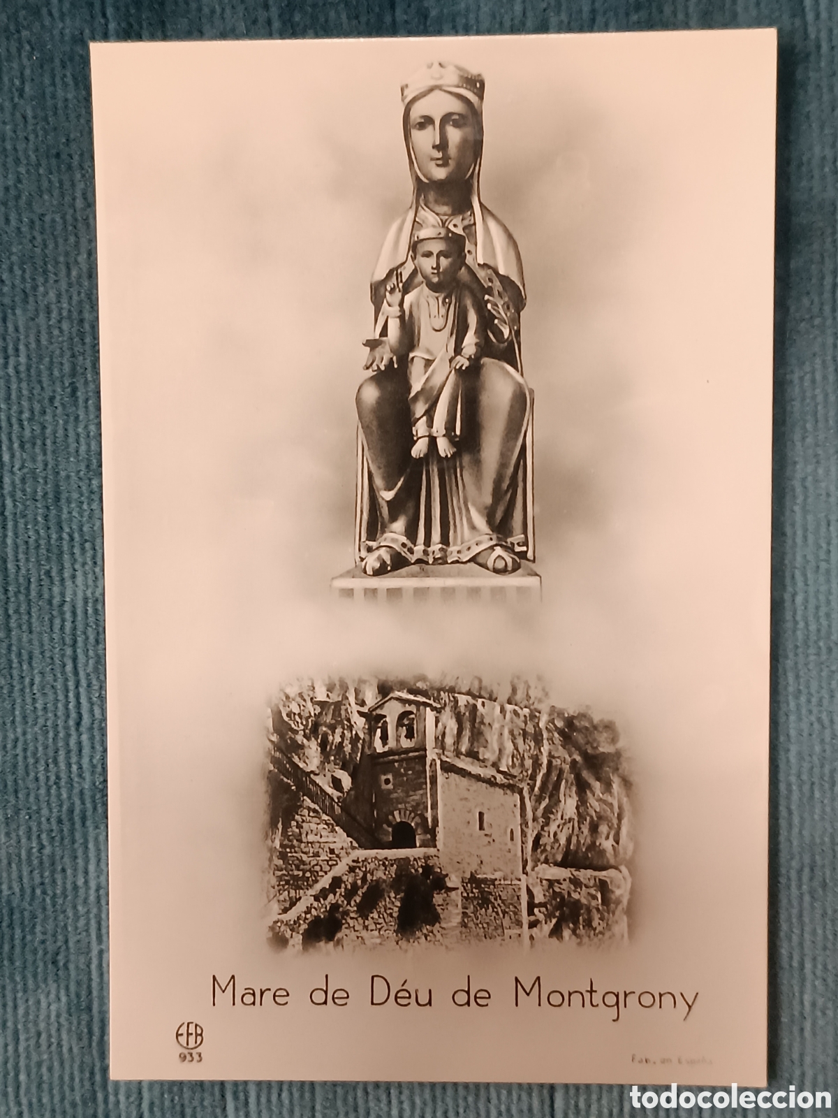 Postales: Mare de D&eacute;u de Montgrony. EFR 933