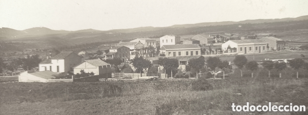 Postales: CASTELLTER&Ccedil;OL VISTA PARCIAL POSTAL FOTOGR&Aacute;FICA IMP. J. OBRADORS MOIAN&Egrave;S C. 1920